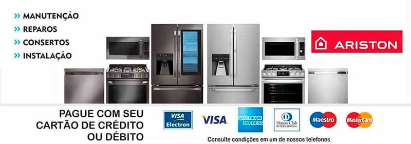 Agendamento Assistência Ariston de eletrodomésticos