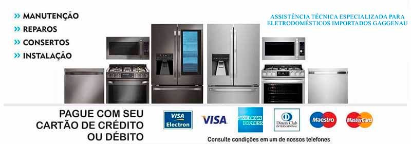 Agendamento tecnico Gaggenau de eletrodomésticos