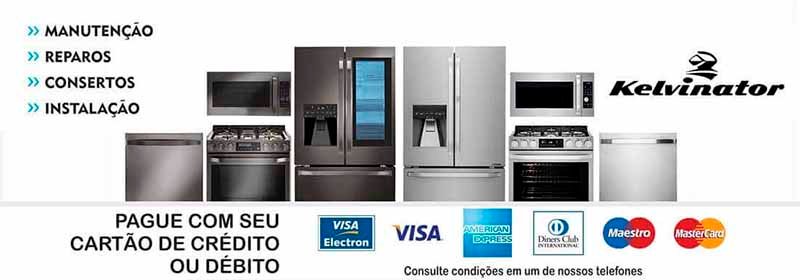 Agendamento tecnico Kelvinator de eletrodomésticos