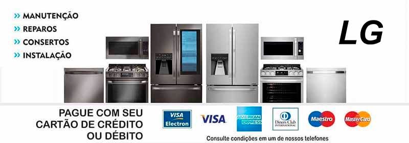 Agendamento Assistência LG de eletrodomésticos